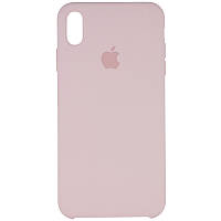 Уценка Чехол Silicone case (AAA) для Apple iPhone XS Max (6.5") BKA