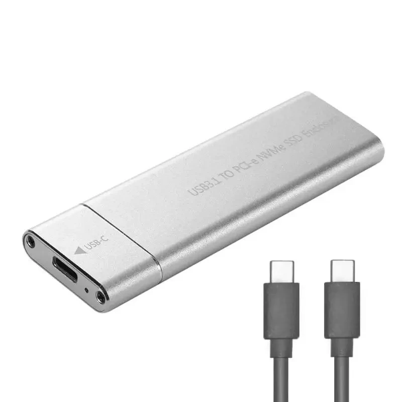 Кишеня для диска SSD M2 NVME бокс для жорсткого диска USB Type C, фото 1