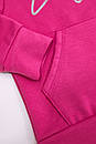 Дитячий костюм худі+штани з кишенями для дівчинки двухнитка, фото 8