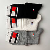 Набір чоловічих шкарпеток Томмі 41-45рр. середньої висоти Tommy Hilfiger (Туреччина) подарунковий комплект з 9 пар, фото 5