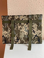 Тактический каремат для сидения на очень надежной системе MOLLE (поджопник 15 мм) пиксель BKA