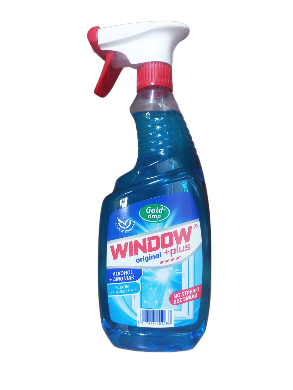 Засіб для миття вікон Window original + plus ammonium, 500 мл.