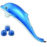 Массажер для тела, рук и ног Dolphin Дельфин, Портативный ручной массажер. Цвет: синий BKA