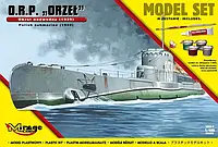 Mirage Hobby, подводная лодка ORP ORZEŁ, набор моделей