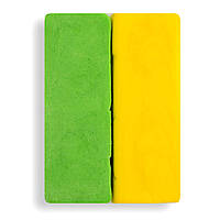 Мастика набор Пасхальный Желтая и Зеленая, 2 шт*100 г