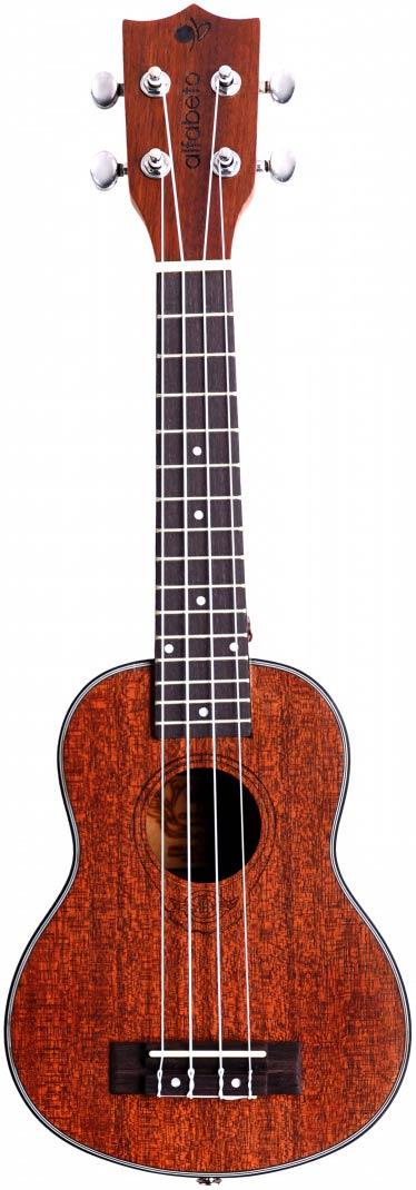 Електроакустичне укулеле Alfabeto Mahogany USM21EQ, фото 1