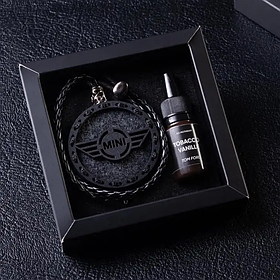 Ароматизатор в машину MINI з темного дерева, подарунок чоловікові