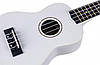 Електроакустичне укулеле Alfabeto Carbuku21 EQ (Білий) + чохол, фото 4