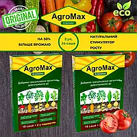 Комплект 2 уп. / 24 саше Биоудобрение универсальное Агромакс (Agromax) для повышения урожайности огорода и др.