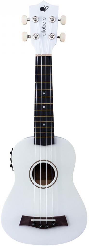 Електроакустичне укулеле Alfabeto U21 EQ (Білий) + чохол, фото 1