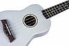 Електроакустичне укулеле Alfabeto U21 EQ (Білий) + чохол, фото 4