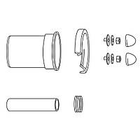 Коплект патрубков подвесного унитаза IMPRESE i-FRAME IN037137