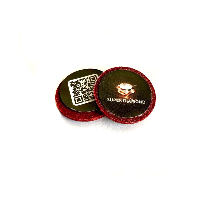 Фібра для кию Super Diamond Red 14мм шкіра 1шт
