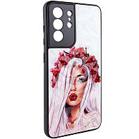 TPU+PC чехол Prisma Ladies для Samsung Galaxy S22 Ultra BKA