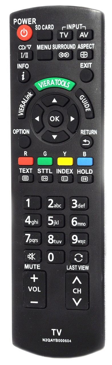 Пульт для PANASONIC N2QAYB000604