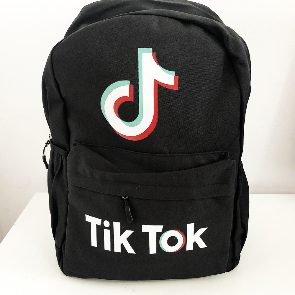 Рюкзак молодіжний Тік ток TikTok. WK-924 Колір чорний