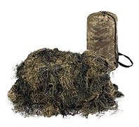 Накидка маскировочная тактическая 300х200 см Mil-Tec Ghillie Cover Anti Fire Woodland 11962320