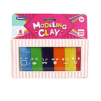 Пластилін Modeling Clay 6кол. 200г