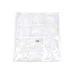 Сітка павутинка для формування зачіски біла 12 шт/уп