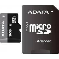 Карта памяти A-DATA 16GB microSD class 10 UHS-I (AUSDH16GUICL10-RA1)