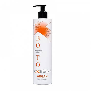Кондиціонер для фарбованого волосся Extremo Botox After Color Argan Conditioner з аргановою олією, 500 мл (ЕХ432)