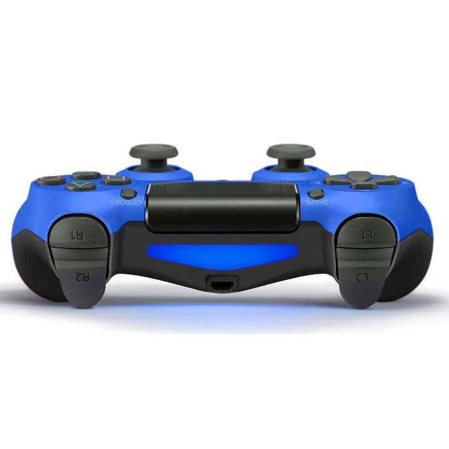 Джойстик DOUBLESHOCK для PS 4, игровой беспроводной геймпад PS4/PC аккумуляторный джойстик. Цвет: синий BKA - фото 5 - id-p2151014137