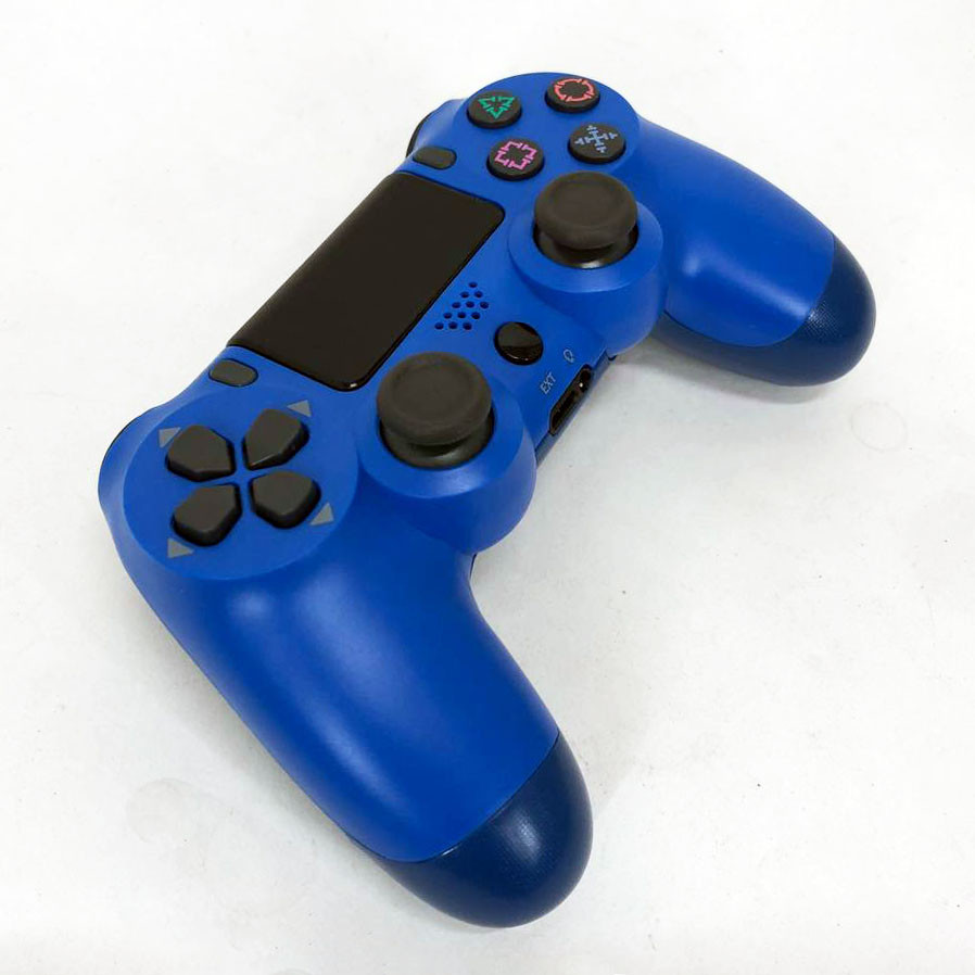 Джойстик DOUBLESHOCK для PS 4, игровой беспроводной геймпад PS4/PC аккумуляторный джойстик. Цвет: синий BKA - фото 7 - id-p2151014137