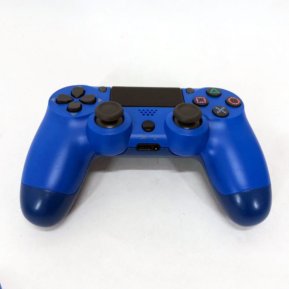 Джойстик DOUBLESHOCK для PS 4, игровой беспроводной геймпад PS4/PC аккумуляторный джойстик. Цвет: синий BKA - фото 8 - id-p2151014137