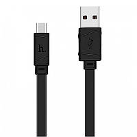 Дата кабель Hoco X5 Bamboo USB to Type-C (100см) BKA