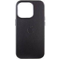 Кожаный чехол Leather Case (AA Plus) with MagSafe для Apple iPhone 13 Pro Max (6.7") BKA