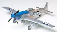 Tamiya, North American P-51D Mustang, комплект модели