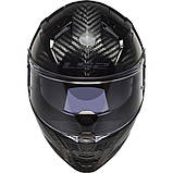 Мотошолом LS2 FF811 Vector II Carbon Gloss Black, фото 2