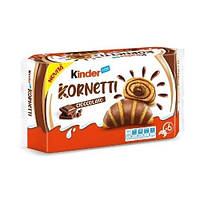 Круассаны Kinder Kornetti Cioccolato 252g (термін придатності до 28.03.2024)