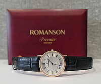 Золотий годинник Romanson Gold 34 mm Swiss золото 14к 585 пр