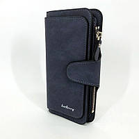 Жіночий гаманець клатч портмоне Baellerry Forever N2345, Компактний гаманець дівчинці. Колір: синій BKA