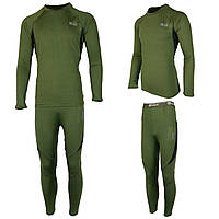 Комплект термобілизни Tactical Fleece Thermal Suit Хакі BKA