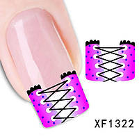 Наклейки для ногтей XF1322