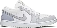 Мужские кроссовки Nike Air Jordan 1 Low Paris White Sky Grey 43