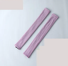 Чохли підлокітники жакардові комплект 2 шт, чохол на підлокітники для офісного крісла Пудровий