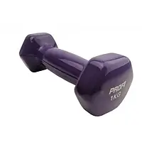 Гантель PROFI M 0289 Violet 1 кг