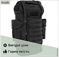 Баул Brandit Kampfrucksack Molle 65л тактический военный рюкзак черный