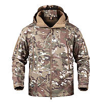 Тактическая куртка Pave Hawk PLY-6 Camouflage CP 2XL мужская с капюшоном и карманами сзади taktical BKA