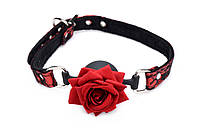 Кляп Master Series Eye-Catching Ball Gag With Rose (помятая упаковка!!!) BKA