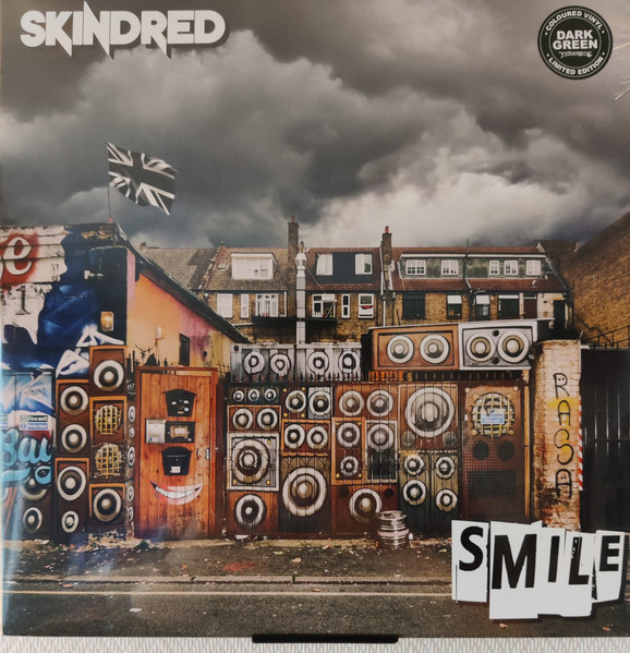 Skindred — Smile 2023 (Mosh650Lp, Ltd., Green) Earache Records/EU Mint Вінілова пластинка (art.245219)