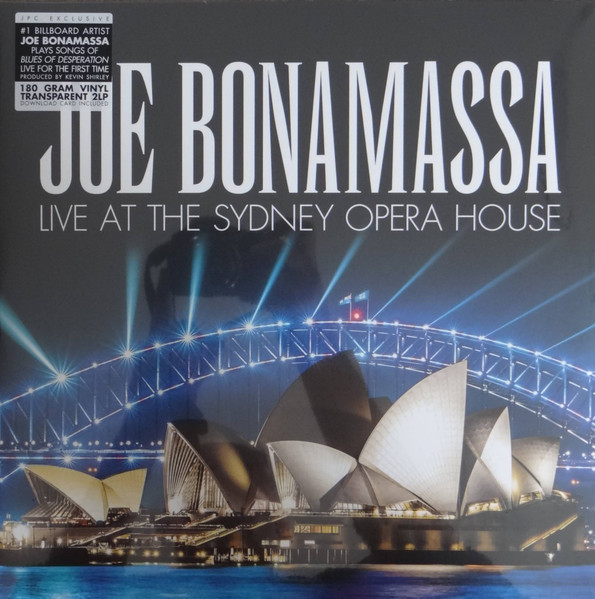 Joe Bonamassa – Live At The Sydney Opera House 2 LP 2019 Provogue/EU Mint Виниловая пластинка (art.245157)