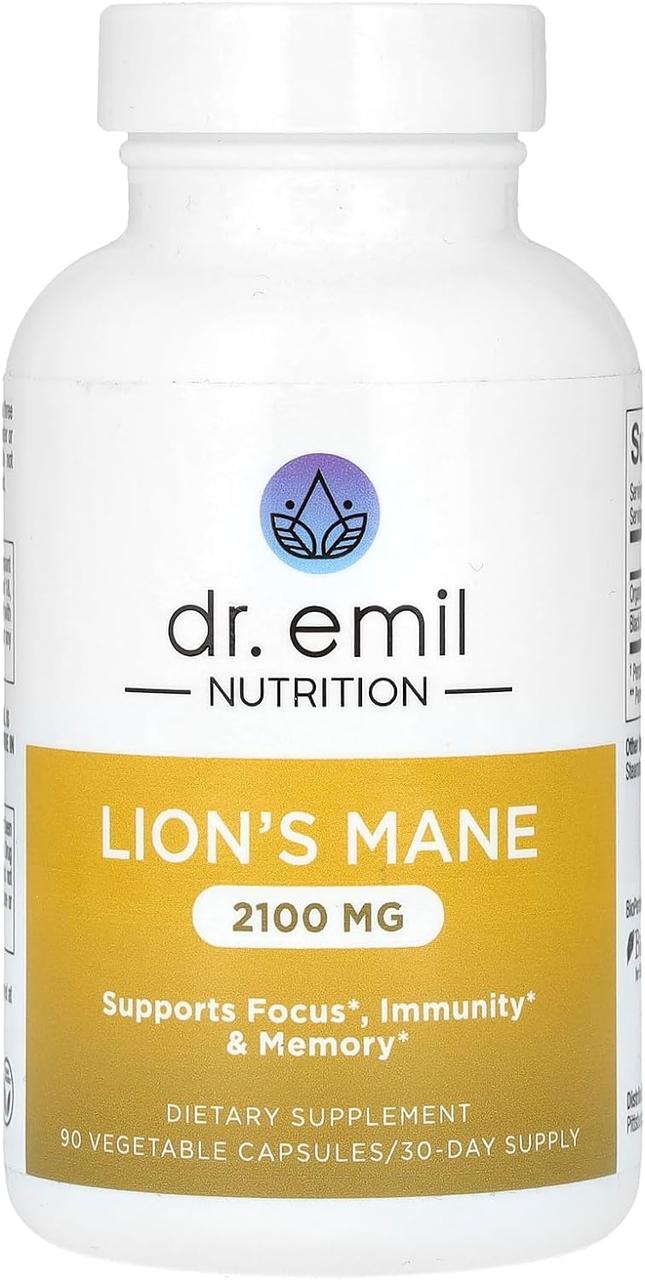Dr. Emil Nutrition Lion's Mane 2100 mg 90 капсул