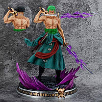 Фигурка статуэтка Зоро с мечами 20.5 см из аниме Ван Пис One piece Luffy игрушка аниме манга луффи BKA