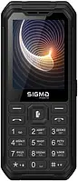Телефон кнопочный с мощным аккумулятором Sigma mobile X-style 310 Force черный