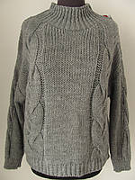 Зимовий молодіжний светр із "дирявими" рукавами, стиль і мода взимку