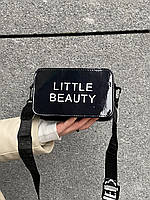 Женская голографическая сумка кросс-боди через плечо LITTLE BEAUTY черная